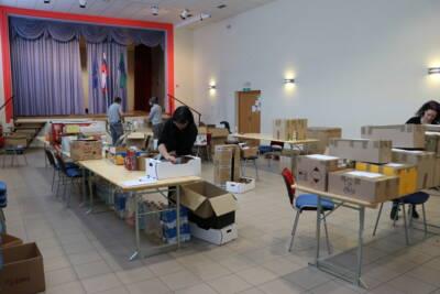 Končana akcija zbiranja pomoči za ukrajinske begunce 1